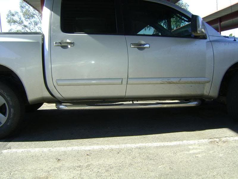 Titan CC nerf bar steps Nissan Titan Forum